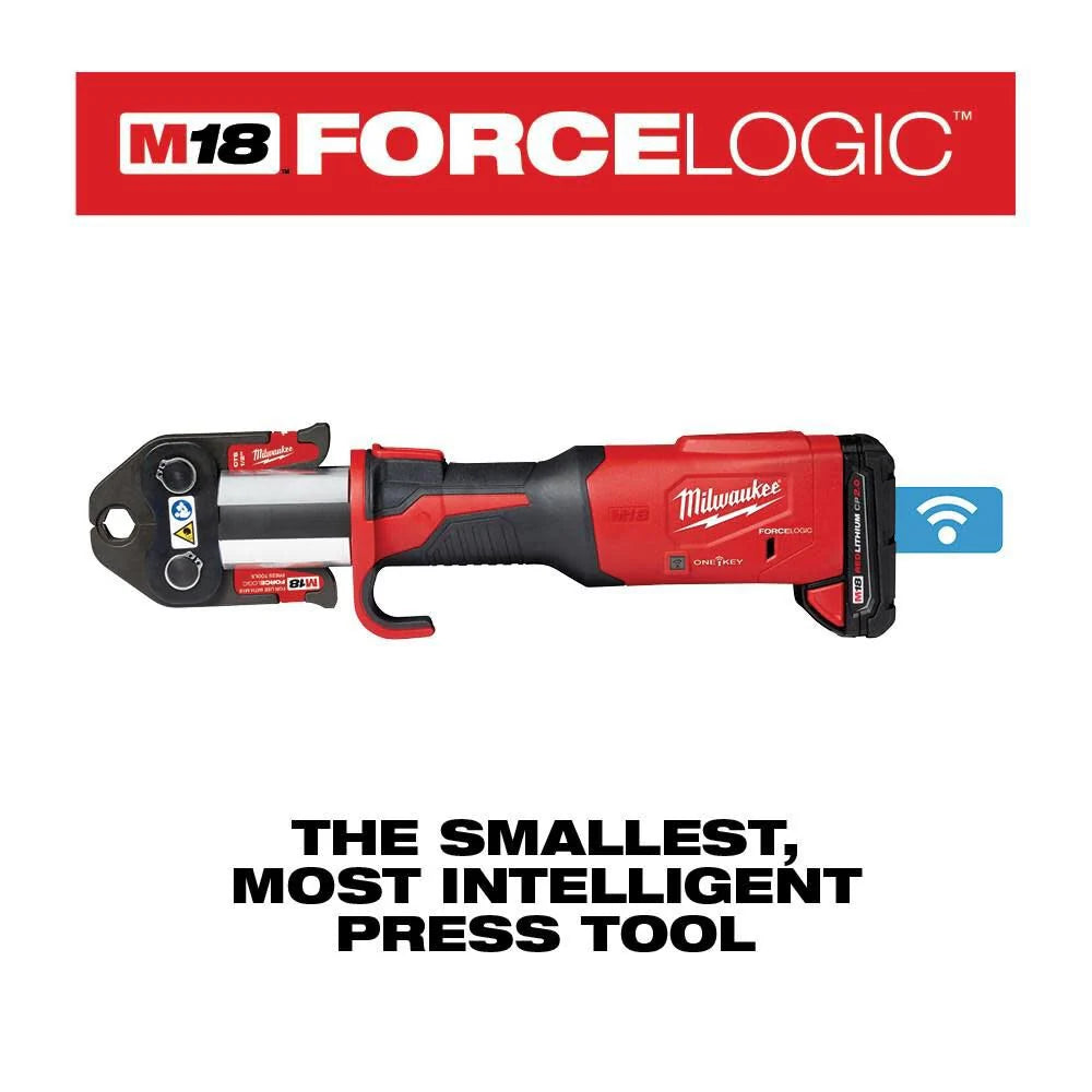 2026 Milwaukee M18 FORCE LOGIC crimping tool with ONE-KEY and 1/2