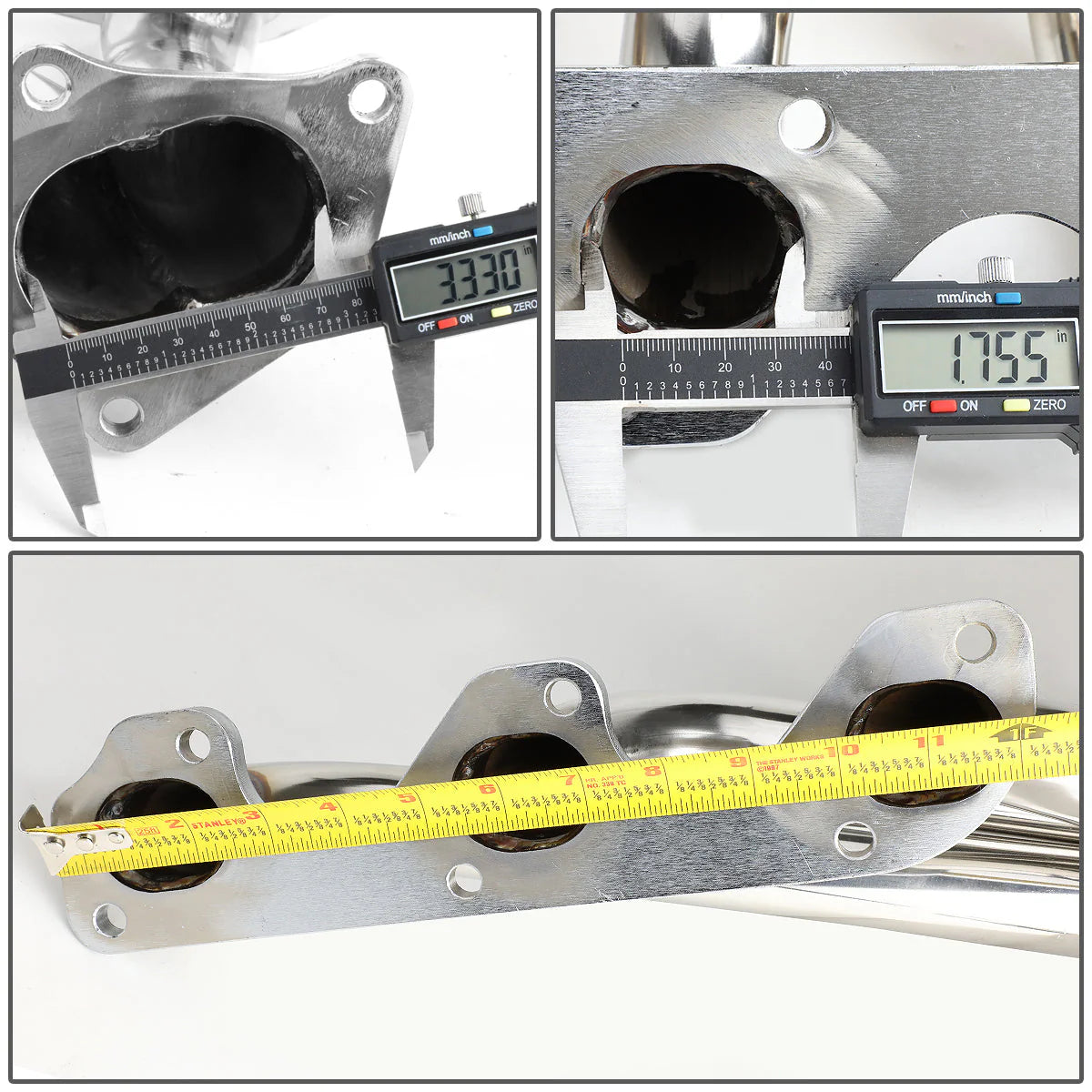 90-94 Ford Ranger Explorer Mazda B4000 4.0L Shorty Exhaust Header w/Y-Pipe - Stainless Steel