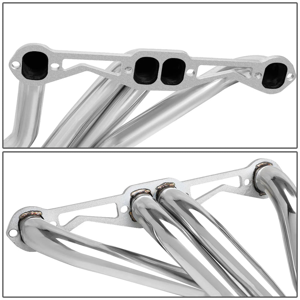 82-92 Chevy Camaro Pontiac Firebird V8 SBC AT Tri-Y Long Tube Exhaust Header - Stainless Steel