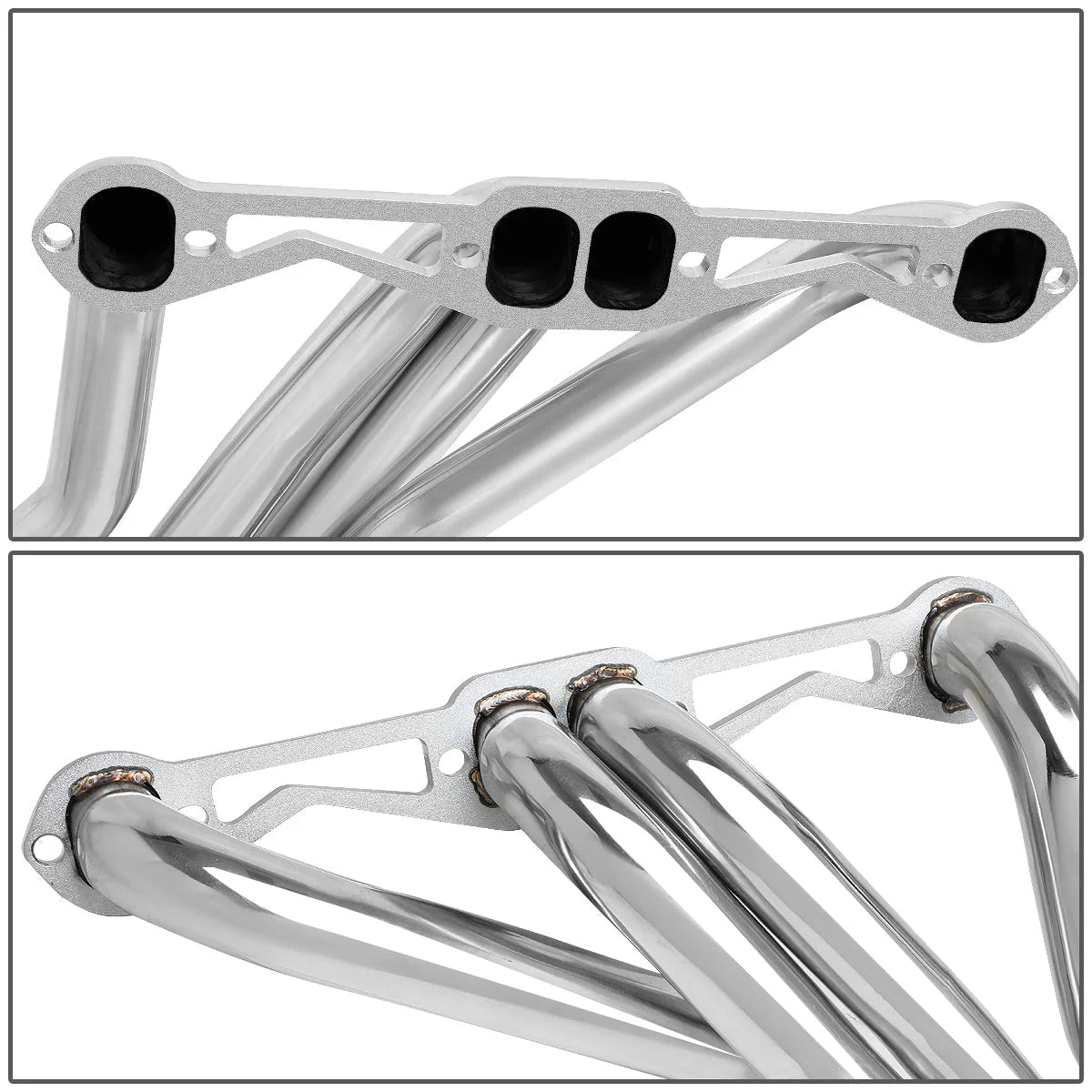 82-92 Chevy Camaro Pontiac Firebird V8 SBC AT Tri-Y Long Tube Exhaust Header - Stainless Steel