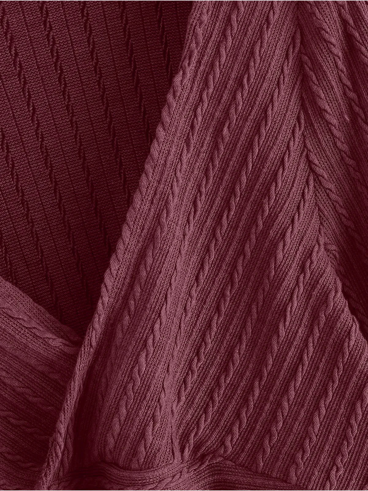 2026 Ribbed Knit Sweater