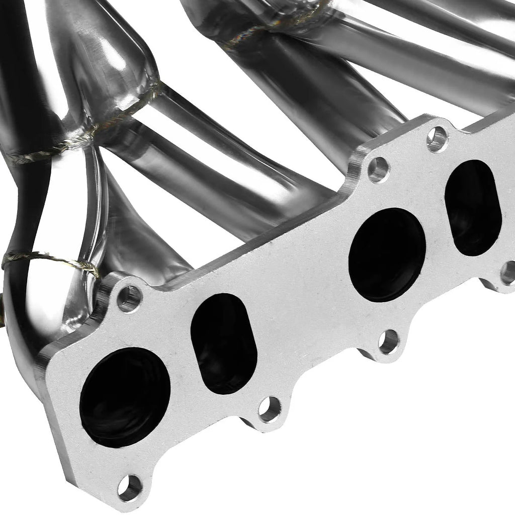 99-05 Volkswagen Jetta Golf GTI 2.8L VR6 6-3-2-1 Long Tube Exhaust Header - Stainless Steel