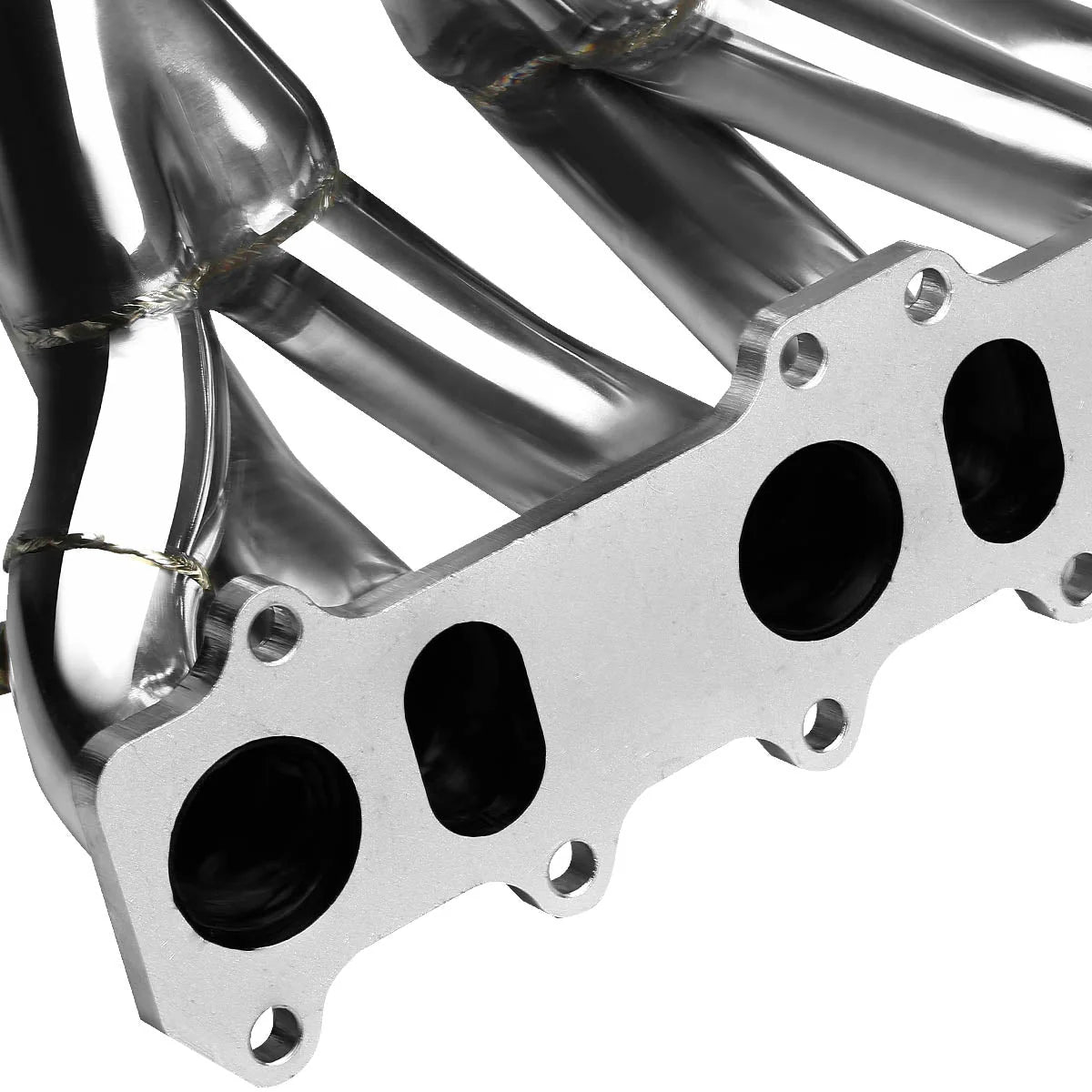 99-05 Volkswagen Jetta Golf GTI 2.8L VR6 6-3-2-1 Long Tube Exhaust Header - Stainless Steel