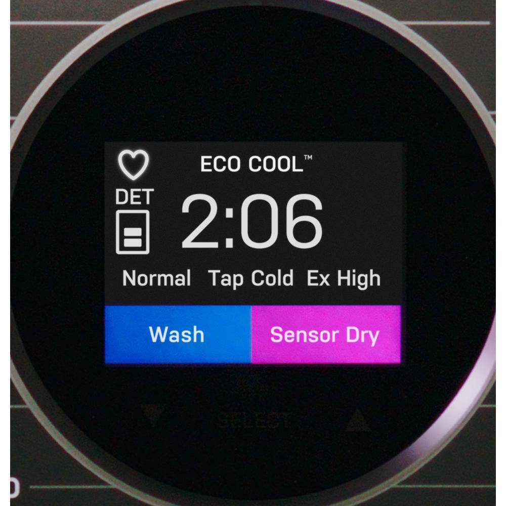 2026 GE Profile 4.8 cu. ft. UltraFast Combo Washer  Dryer with Ventless Heat Pump Technology in Carbon Graphite