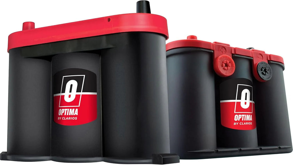 2026 OPTIMA RedTop AGM starter battery, 720 CCA, dual terminals