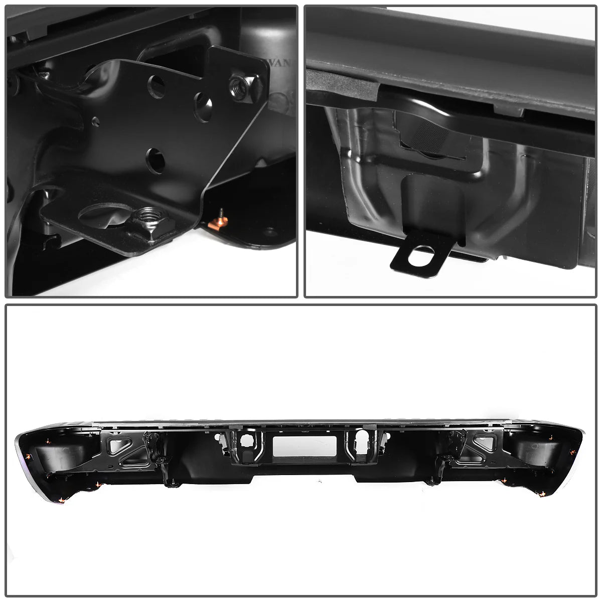 Rear Step Bumper w/Parking Sensor Holes  14-18 Chevy Silverado GMC Sierra