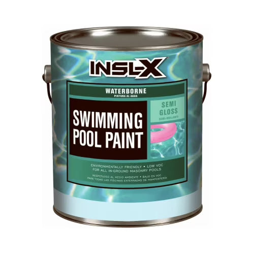 2026 Insl-X 1 Gal. Royal Blue Semi-Gloss Waterborne Pool Paint WR1024092-01