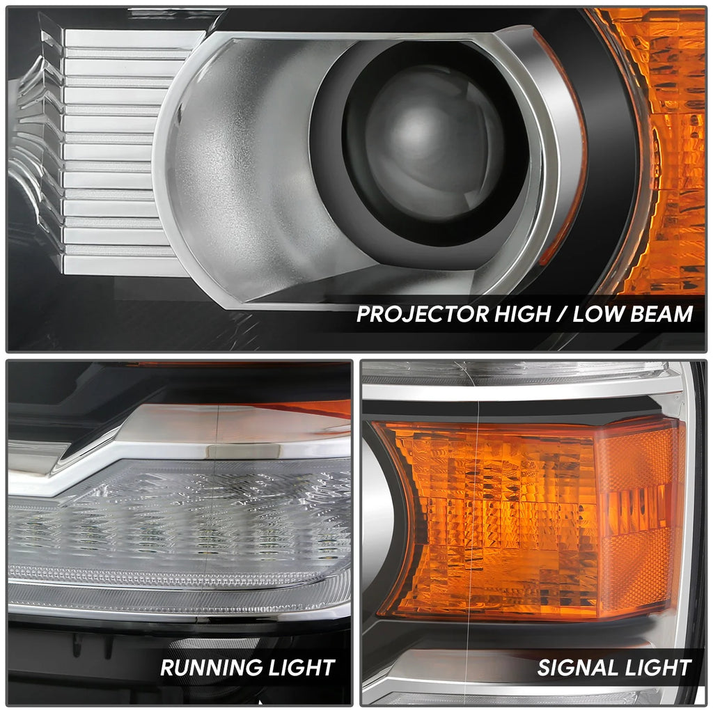 Factory Style Left Side Headlight14-18 GMC Sierra 1500, 15-19 2500 3500 HD