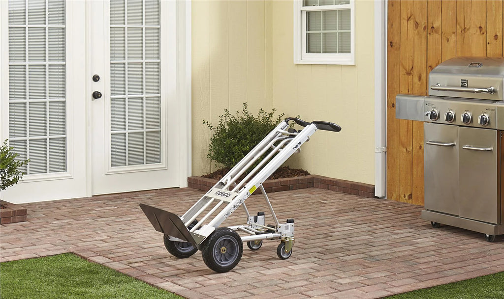 2026 Cosco 3-in-1 Assist Series Hand Truck/Assisted Hand Truck/Cart with flat-free wheels
