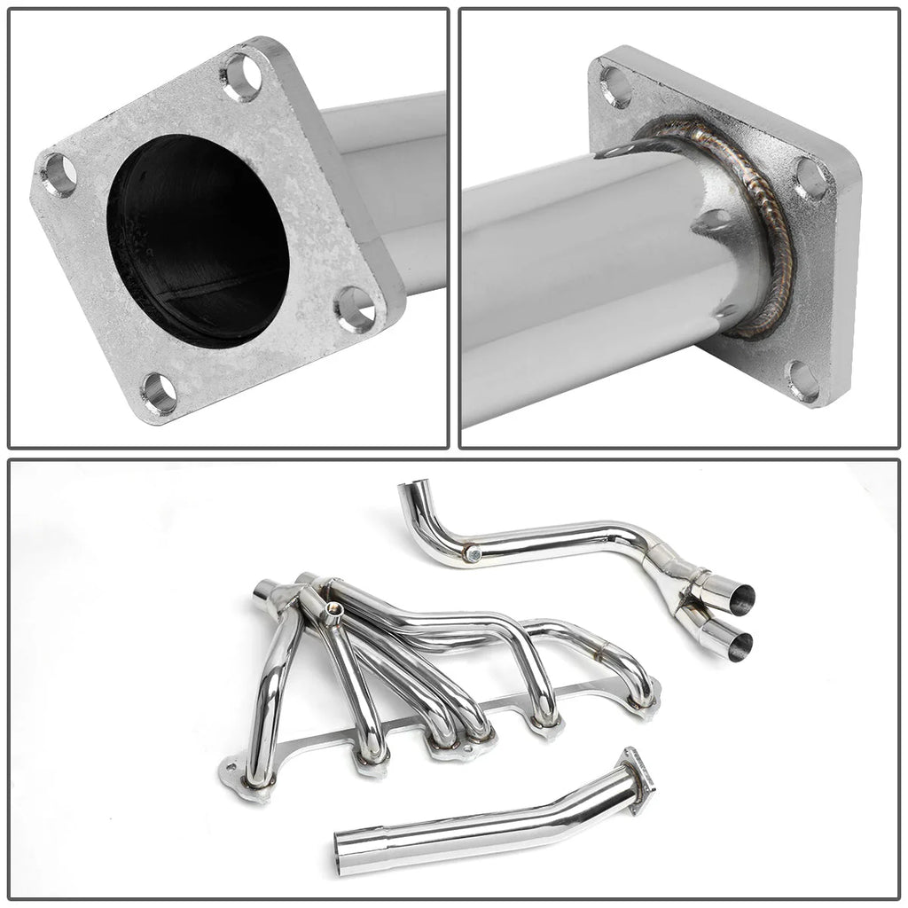 87-93 Jeep Cherokee Wagoneer 4.0L I6 Tri-Y Exhaust Header - Stainless Steel