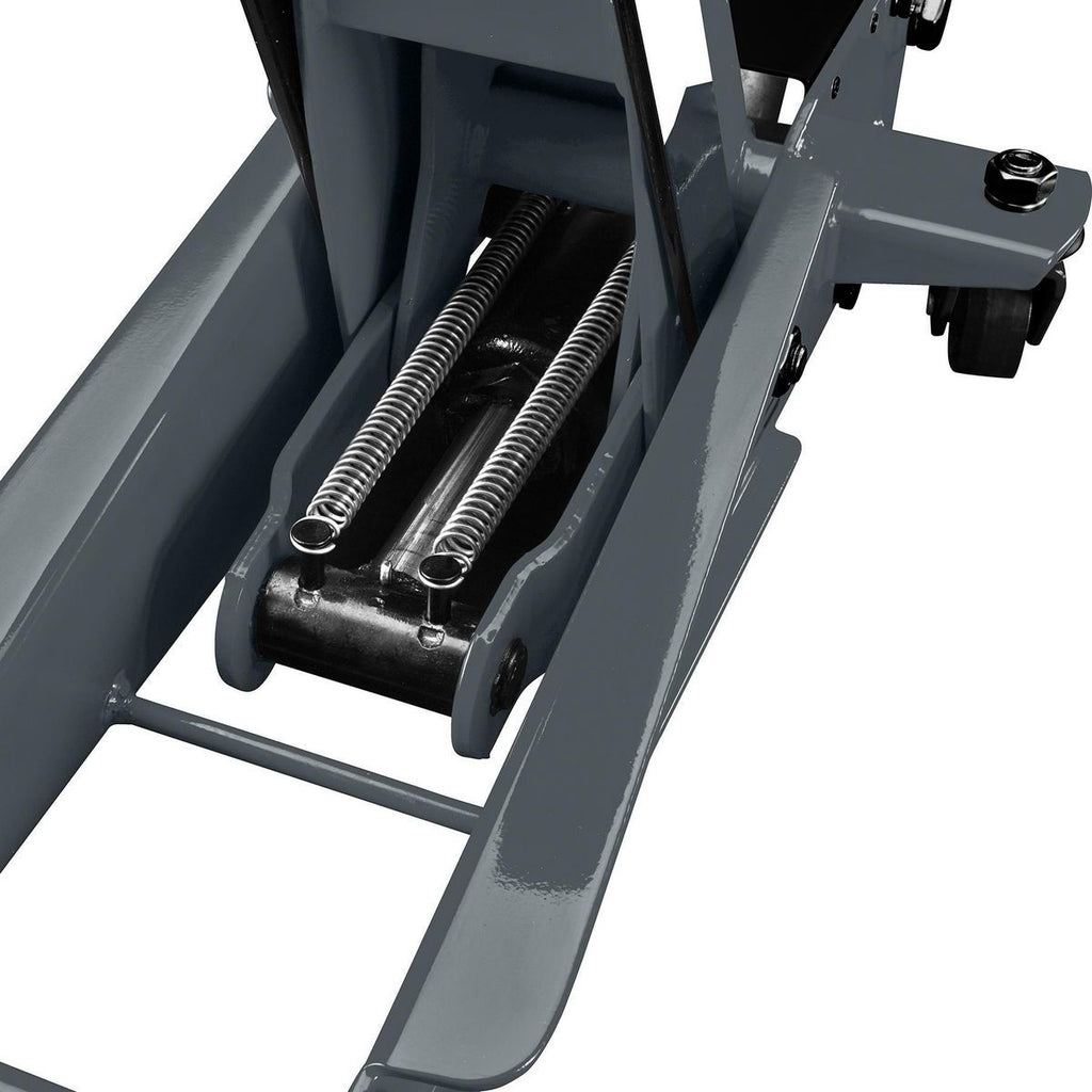 2026 PITTSBURGH 3 Ton Floor Jack with RAPID PUMP, Slate Gray