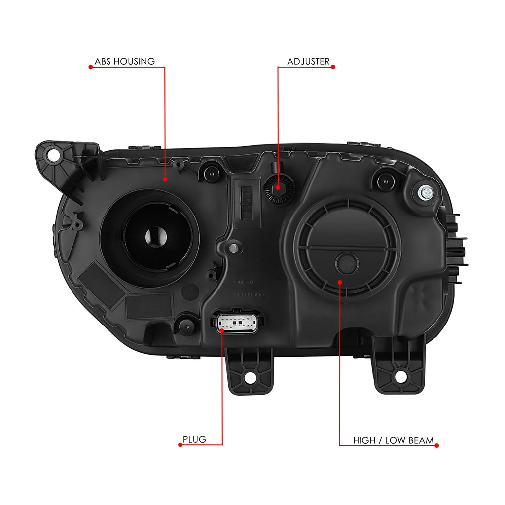 Factory Style Right Side Headlight15-23 Dodge Challenger