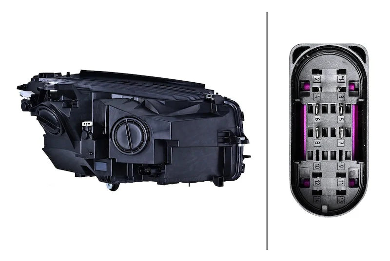 Headlight Assembly 16-21 Mercedes-Benz GLC250