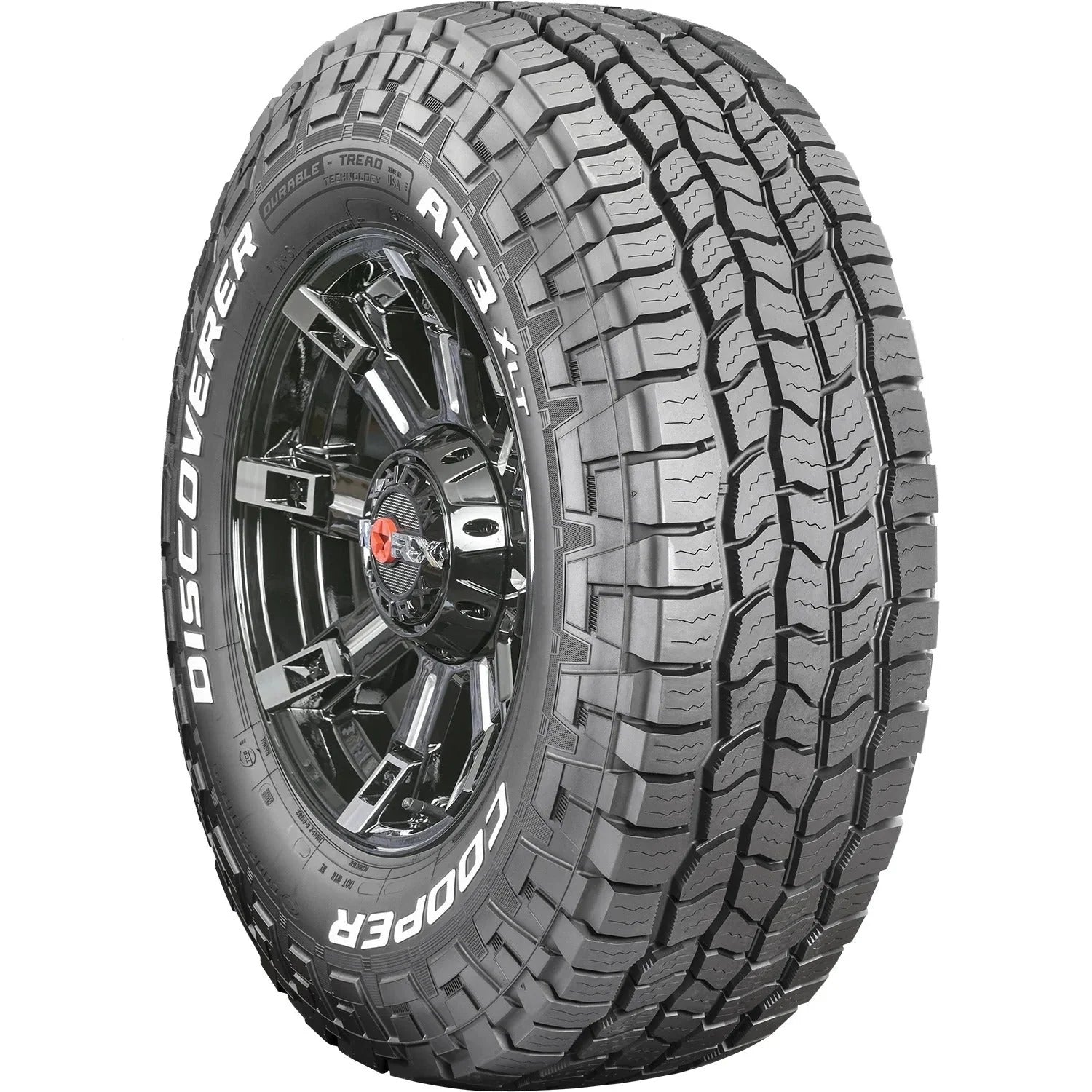2026 Cooper Discoverer AT3 XLT All-Terrain Tire 285/75R16, 10-ply, E – suitable for light commercial vehicles and Hummer H3 models