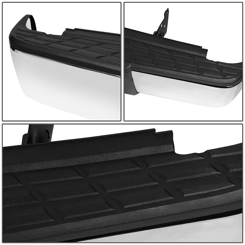 Rear Step Bumper W/o Rear Parking Sensors  07-13 Chevy/GMC Silverado Sierra 1500