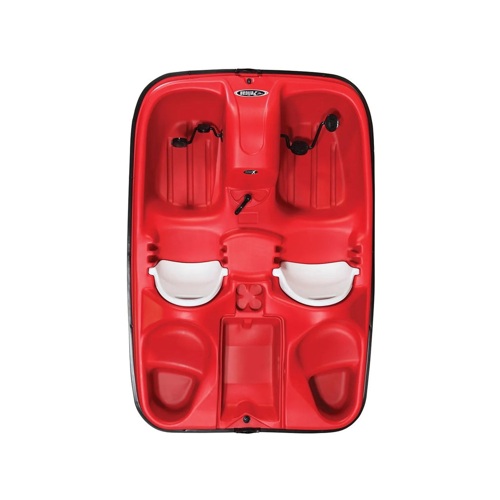 2026 Pelican Sport - PEDAL BOAT MONACO - Adjustable 5 Seat Pedal Boat, Red/White