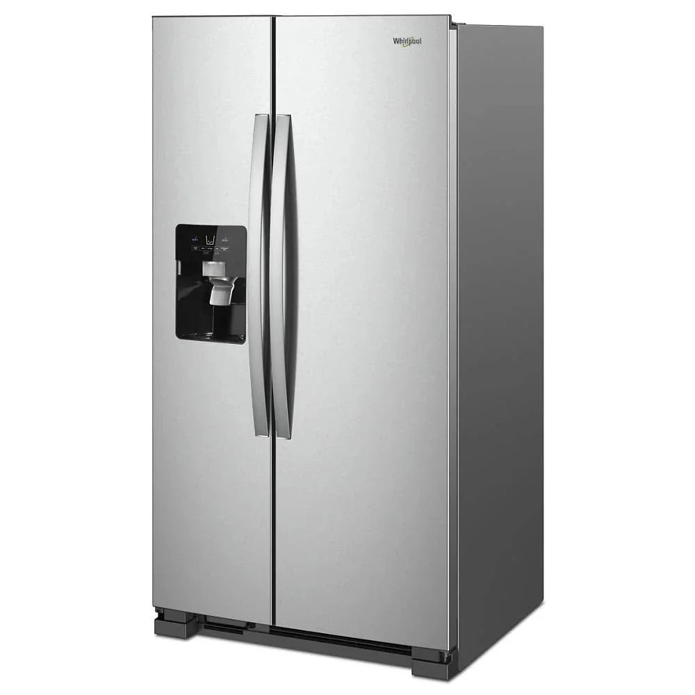 2026 36-inch wide side-by-side refrigerator – 24 cubic feet stainless steel