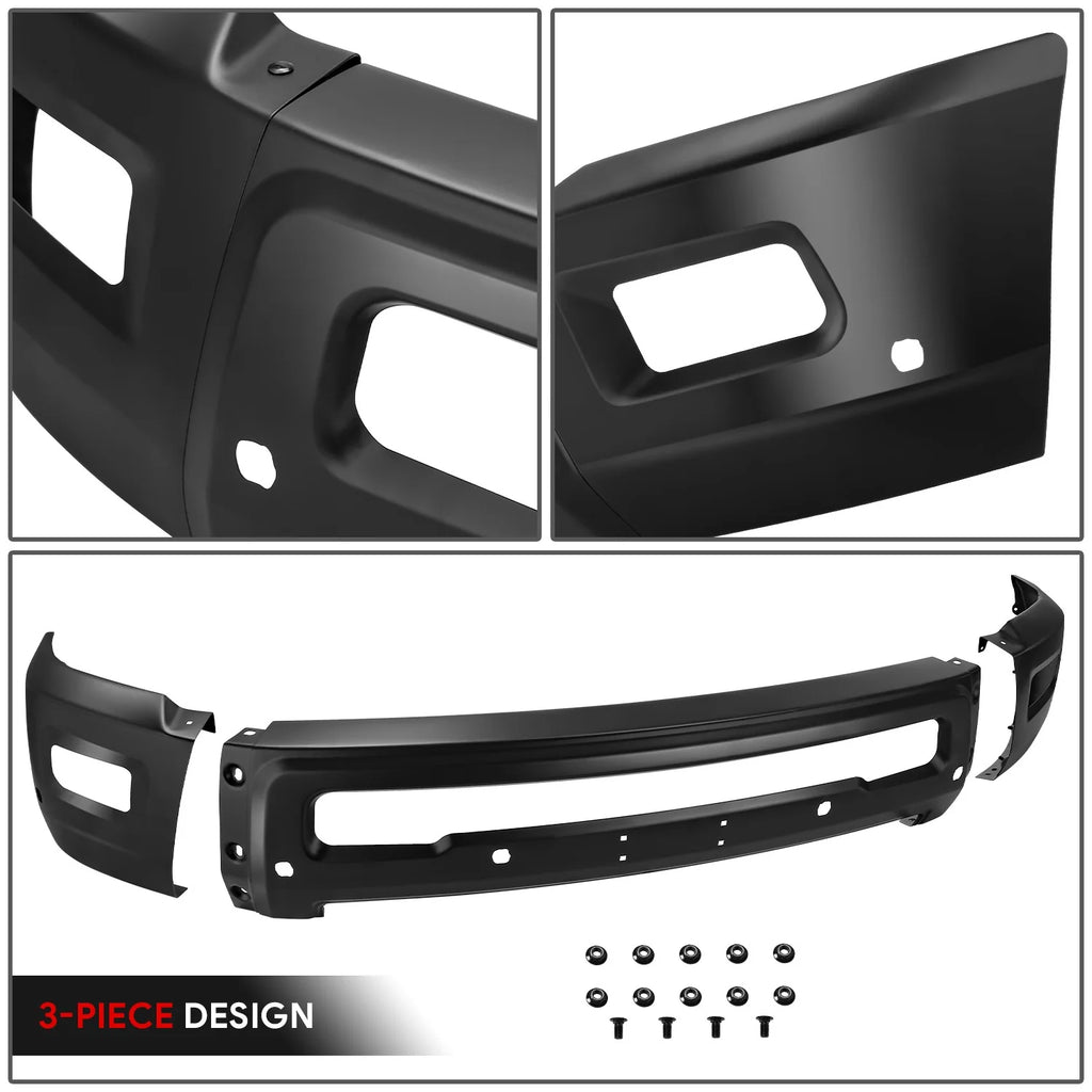 Modular Style Front Bumperw/ Fog Light Cutouts 10-18 Dodge Ram 2500 3500