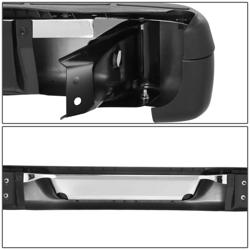 Rear Step Bumper (Chrome)  96-23 Chevy Express/ GMC Savana 1500 2500 3500
