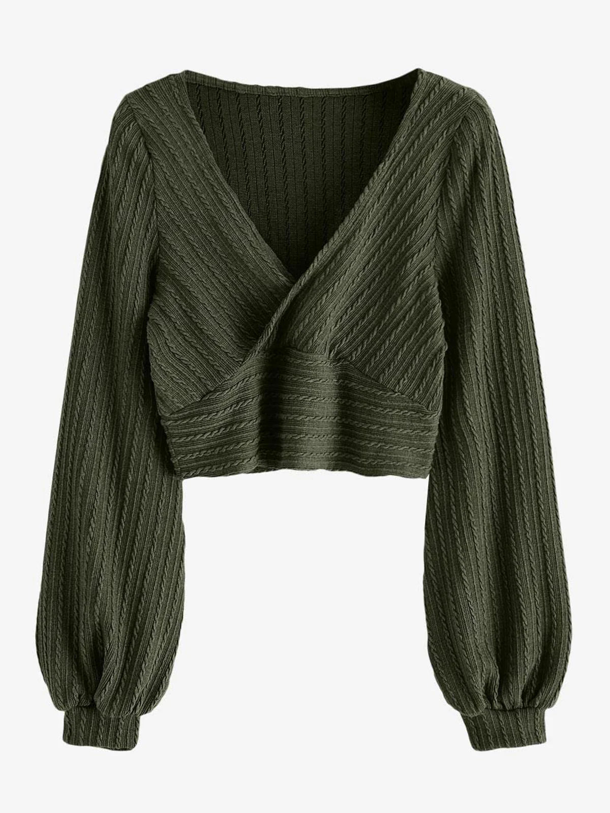 2026 Ribbed Knit Sweater