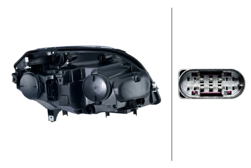 Headlight Assembly 12-15 Mercedes-Benz GLK250