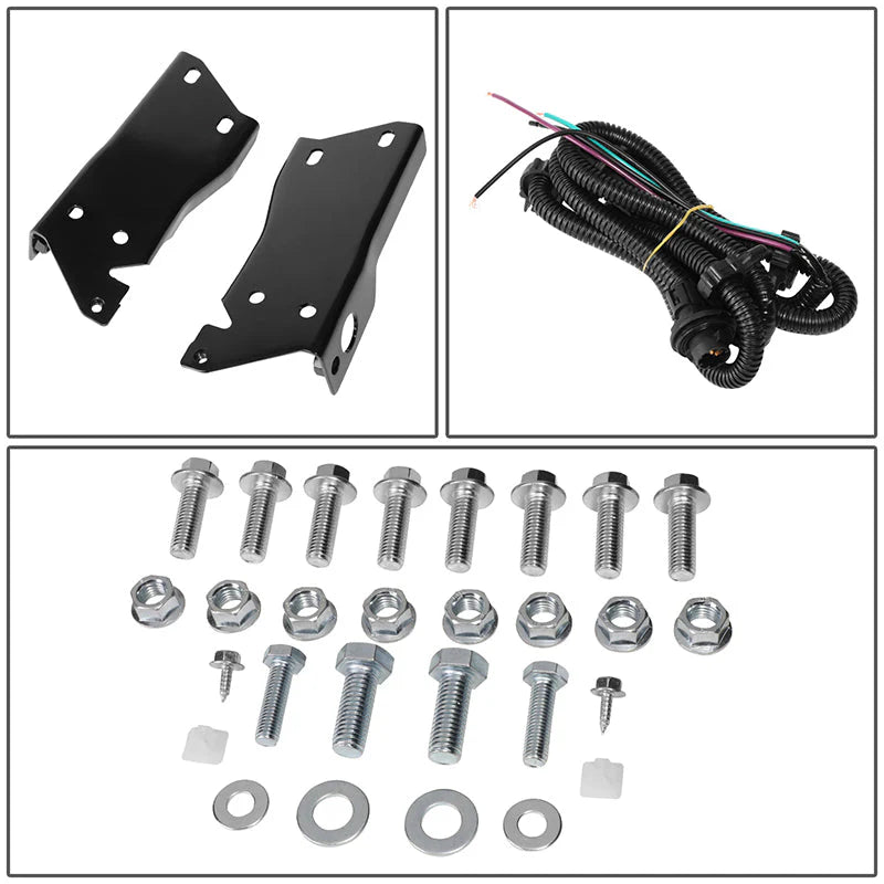Rear Step Bumper w/o Parking Sensor Holes 01-07 Chevy Silverado GMC Sierra 2500HD 3500