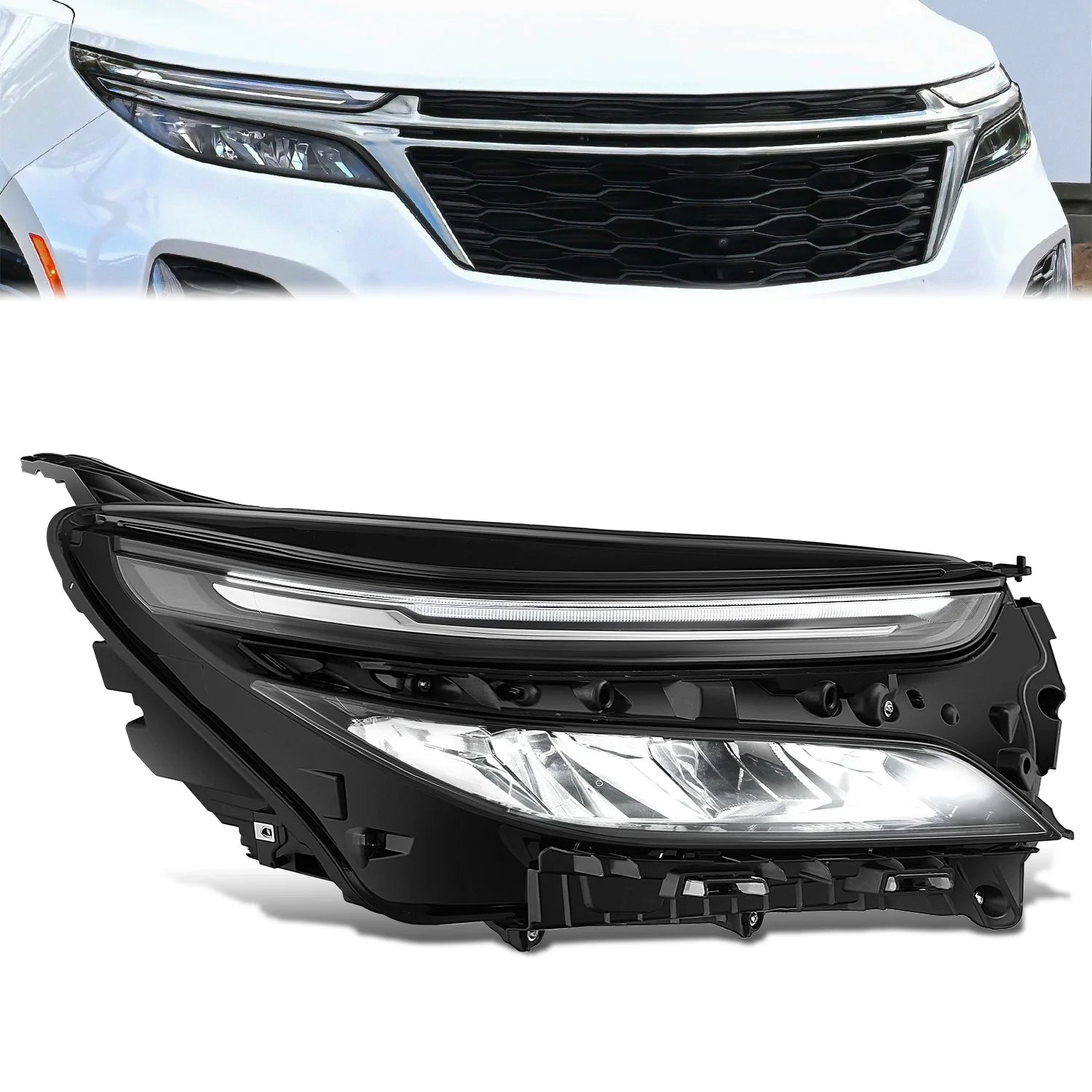 Factory Style Right Side Headlight22-24 Chevy Equinox