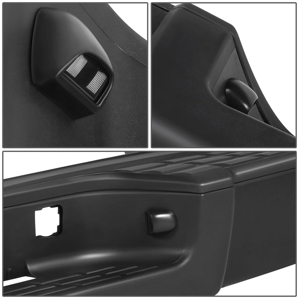 Rear Bumper w/o Parking Sensor Holes  07-13 Chevy/GMC Silverado Sierra 1500