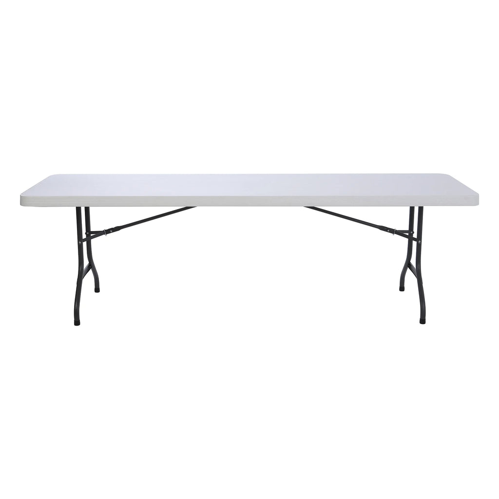 2026 Lifetime 8-Foot Commercial Grade Folding Table, White Granite (22980)