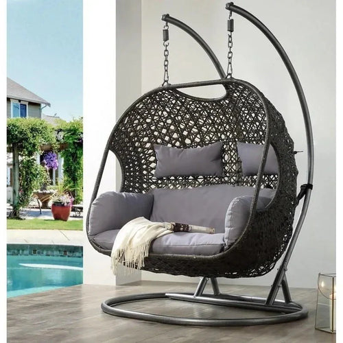 2026 2025 Patio wicker swing chair