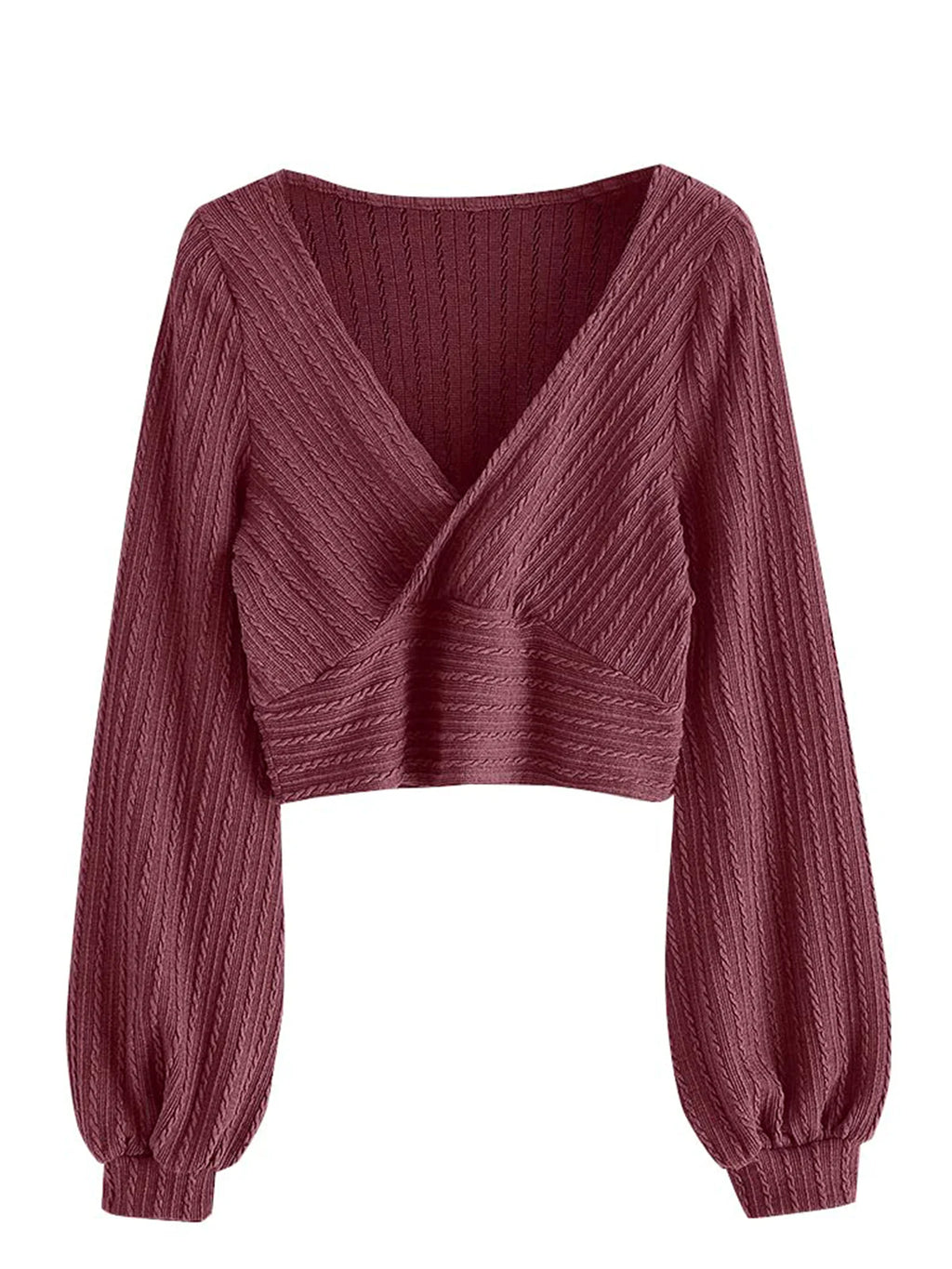2026 Ribbed Knit Sweater