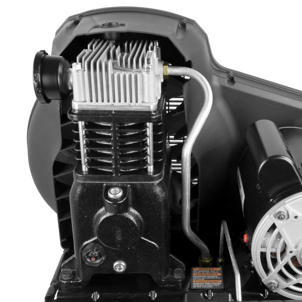 2026 Husky 30-gallon compressor, 175 PSI, oil-lubricated belt drive, portable vertical electric air compressor C304H