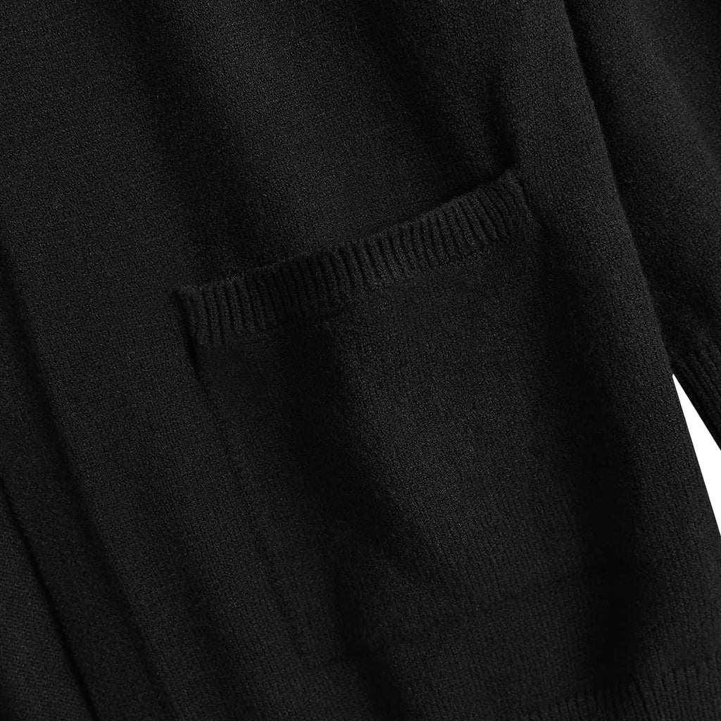 2026 Long Sleeve Soft Cardigan Knit Sweater