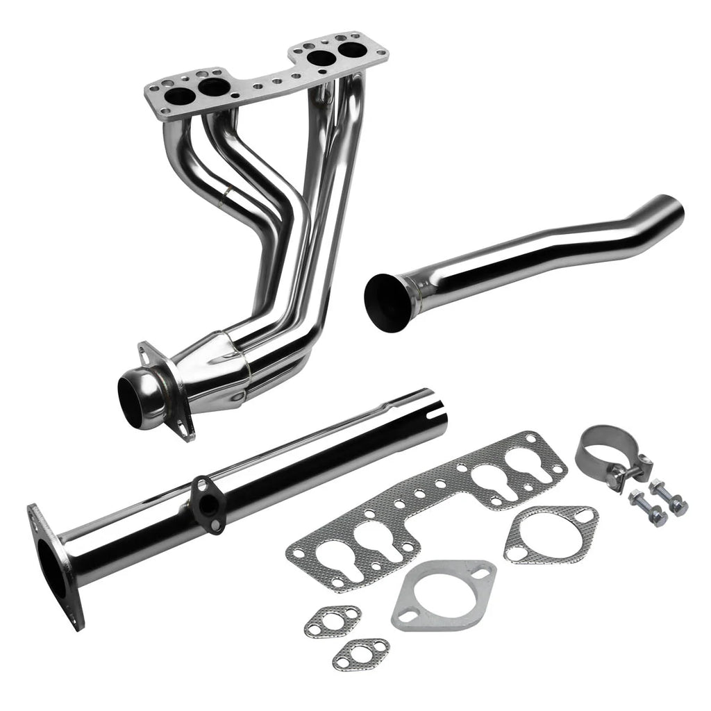 90-95 Toyota 4Runner Pickup 2WD 2.4L Long Tube Exhaust Header - Stainless Steel