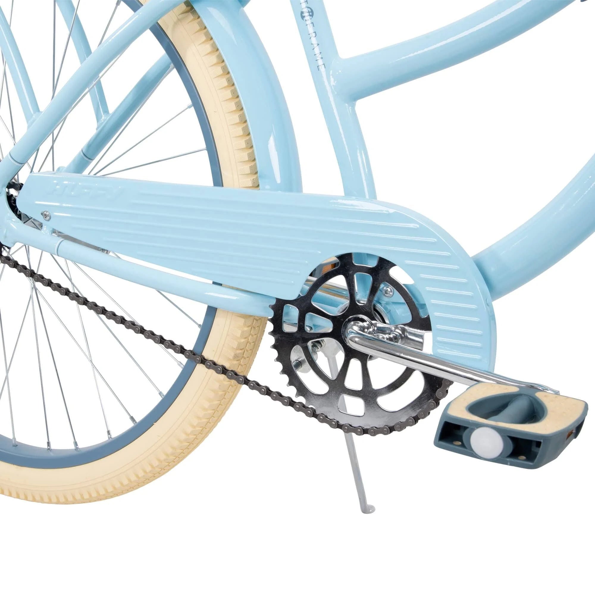 2026 Huffy, nel Lusso Classic Cruiser Bike with Perfect Fit Frame, Women's, Light Blue, 26"