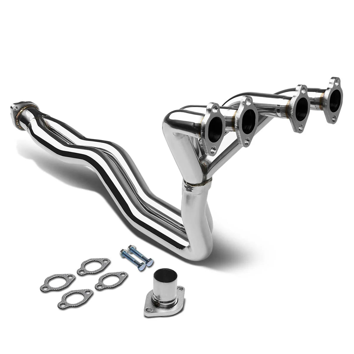 80-84 Volkswagen Jetta Rabbit 1.6L 1.8L 4-2-1 Exhaust Header - Stainless Steel