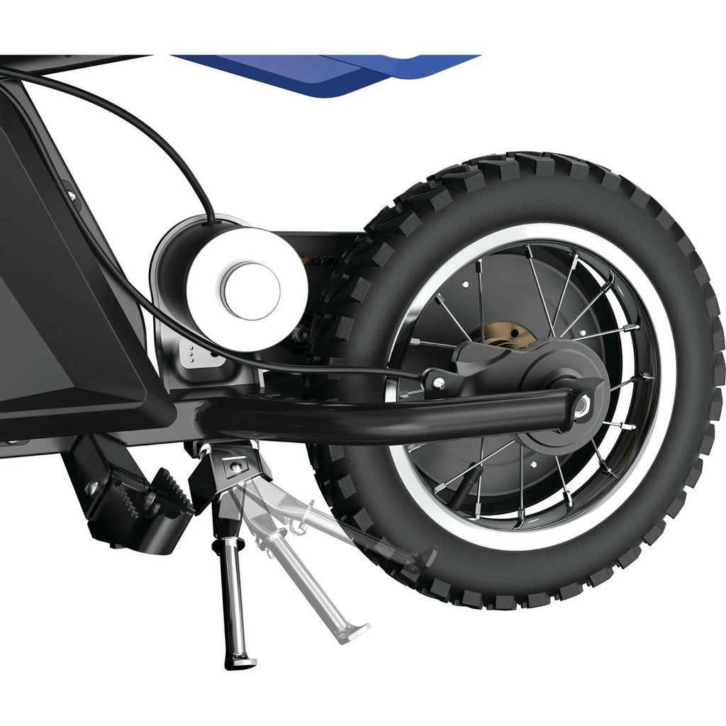 2026 Kid's Razor Dirt Rocket MX125 Electric-Powered Dirt Bike, Ages 7+, Blue