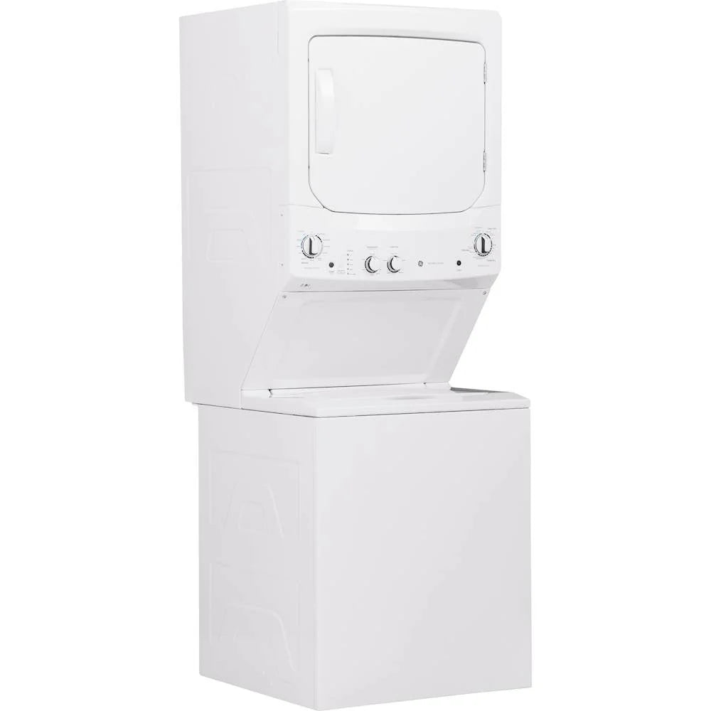 2026 Laundry Center 2025 with 3.8 cubic foot (approx. 108 liters) top-loading washing machine and 5.9 cubic foot (approx. 167 liters) electric dryer – White