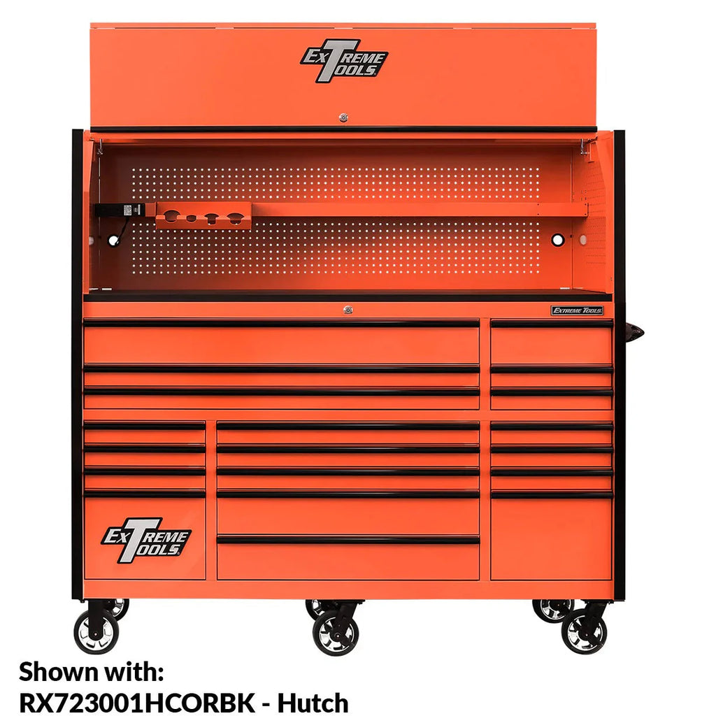 2026 Extreme Tools RX250 Series 72-inch x 30-inch Rolling Cart – 19 Drawers – 250 lb Drawer Slides