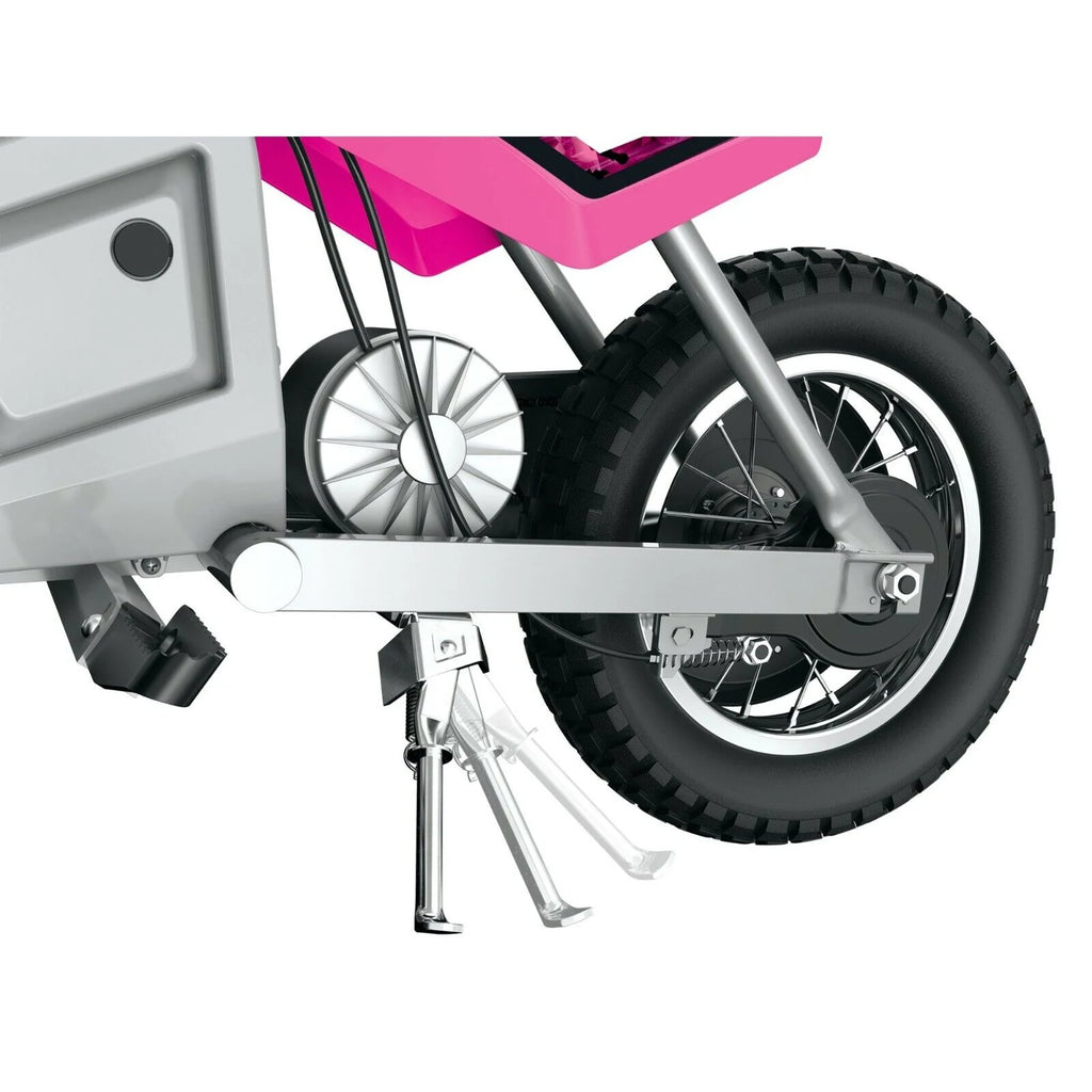 2026 Kid's Razor Dirt Rocket MX350 Electric-Powered Dirt Bike, Ages 13+, Pink