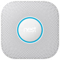 2026 Google Nest Protect 2nd generation smoke and carbon monoxide detector with cable, voice alerts and smartphone notifications