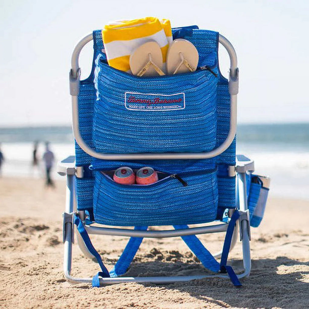 2026 Tommy Bahama Backpack Beach Chairs - (2 PACK Blue )