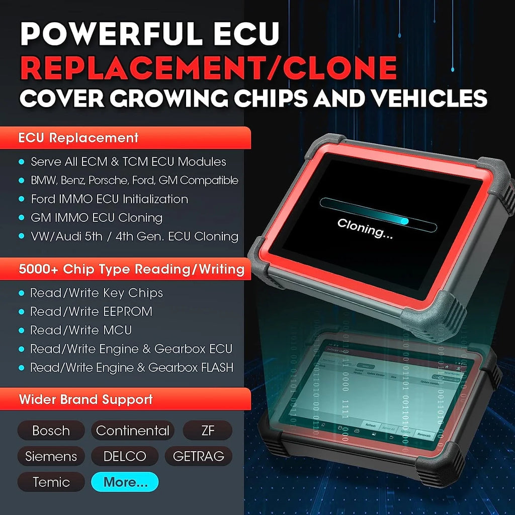 2026 LAUNCH X431 IMMO Elite Key Programming Car Diagnostic Scan Tool with X-PROG3 Key Programmer, ECU Clone/match, CANFD&DOIP, 39+ Services  2 Years Free Update