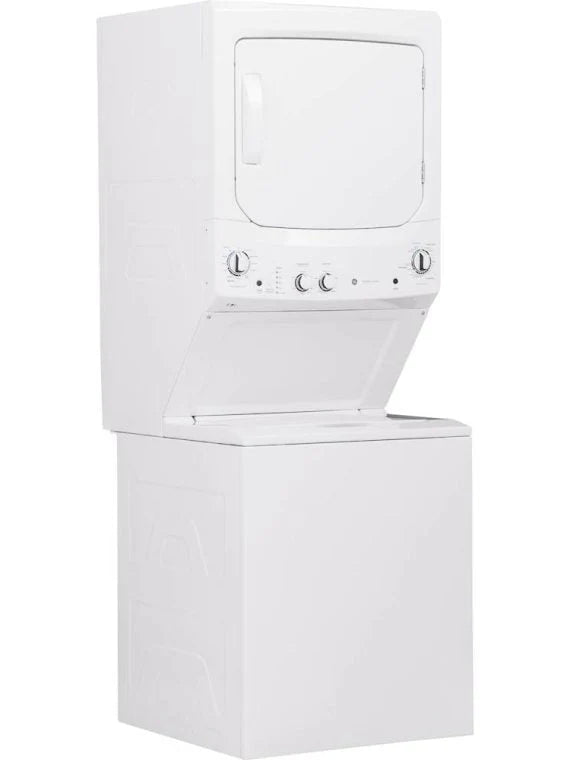 2026 Laundry Center 2025 with 3.8 cubic foot (approx. 108 liters) top-loading washing machine and 5.9 cubic foot (approx. 167 liters) electric dryer – White