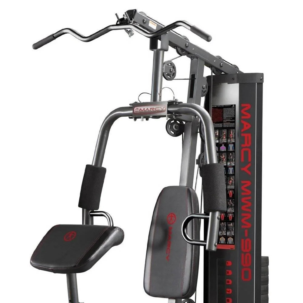 2026 Marcy Dual-Functioning Full Body 150lb Stack Home Gym Workout Machine MWM-990