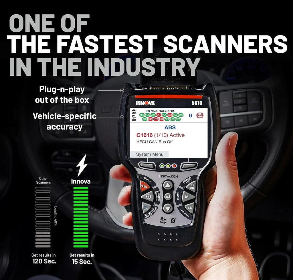 2026 Innova 5610 OBD2 Bidirectional Scan Tool with Updates & Support