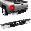 Rear Step Bumper W/o Rear Parking Sensors  07-13 Chevy/GMC Silverado Sierra 1500