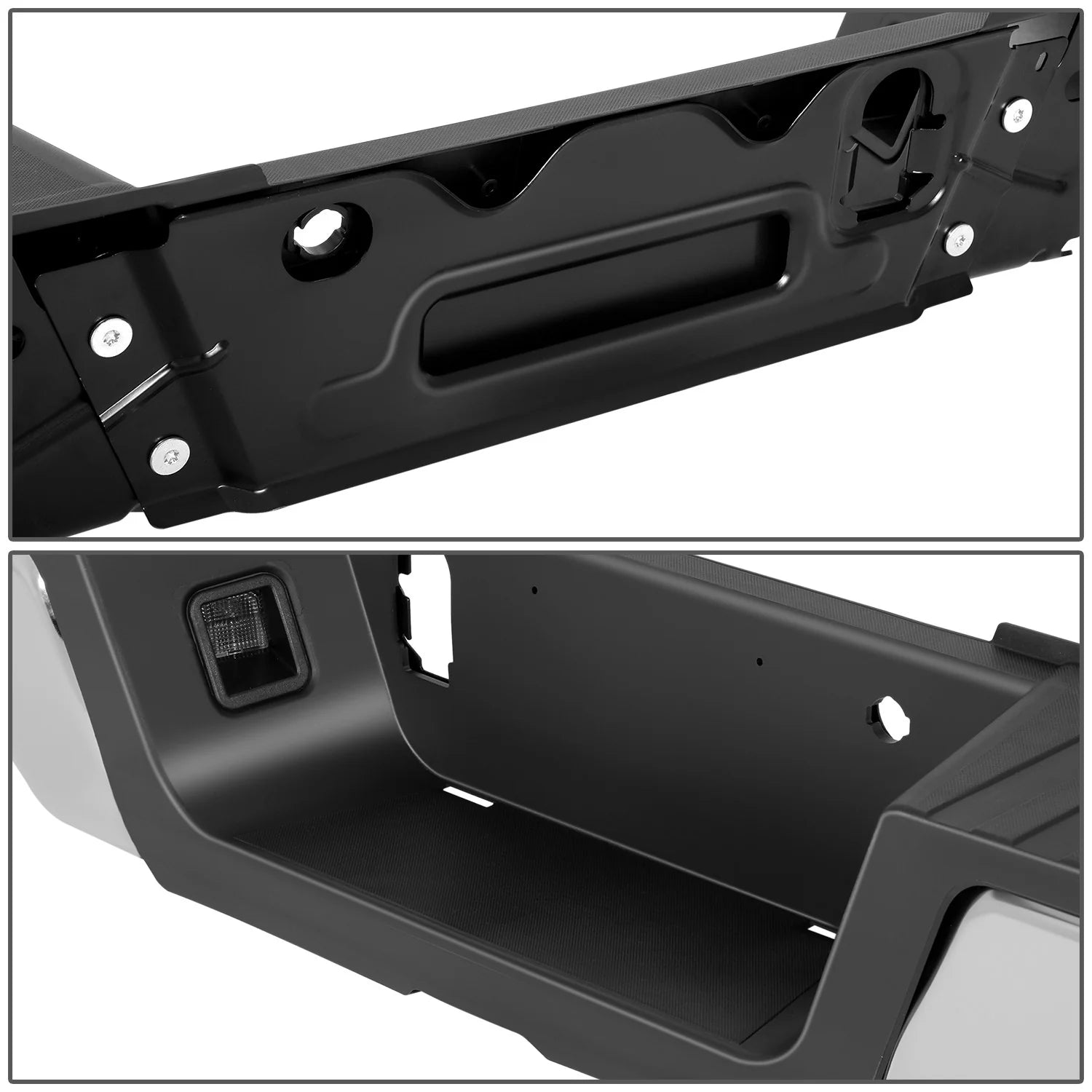 Rear Step Bumper W/License Plate Lamps  17-22 Ford F-250 F-350 Super Duty