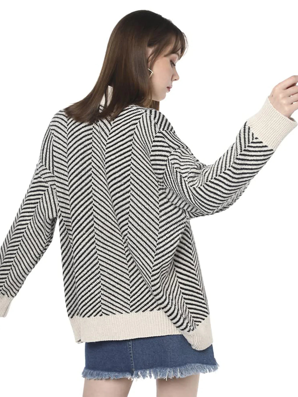 2026 Ribbed Button Cardigan