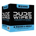 2026 DUDE Wipes Fragrance-Free + Moisturizing XL Flushable Wipes, 480 Wipes